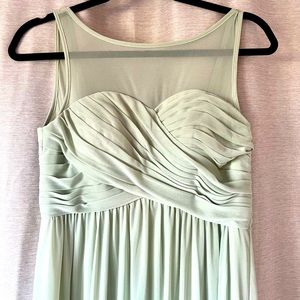 Bridesmaid dress, Sage Green, size 2A